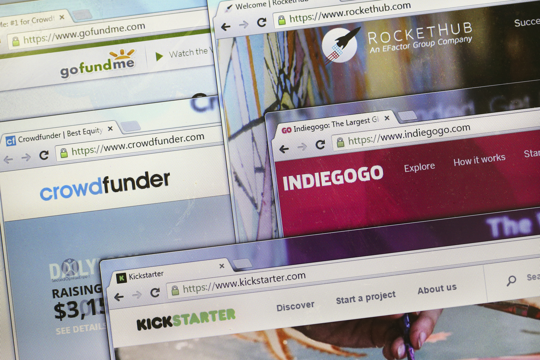 Crowdfunding websites