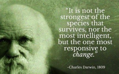DARWIN WROTE THE ORIGIN OF SPECIES TURNING THE WORLD UPSIDE DOWN