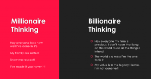 millionaire vs billionaire